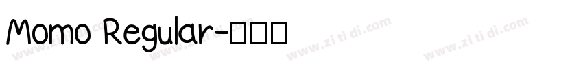 Momo Regular字体转换